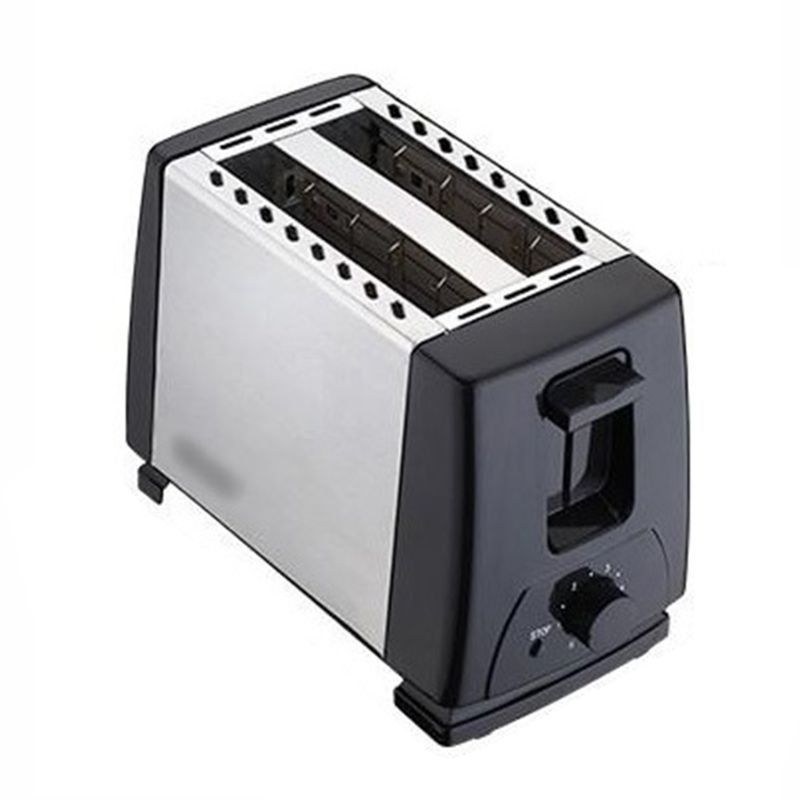 2 Slice Toasters with 6 Bread Shade Settings Stainless Steel Wide Slot Toasters with Removable Crumb Tray