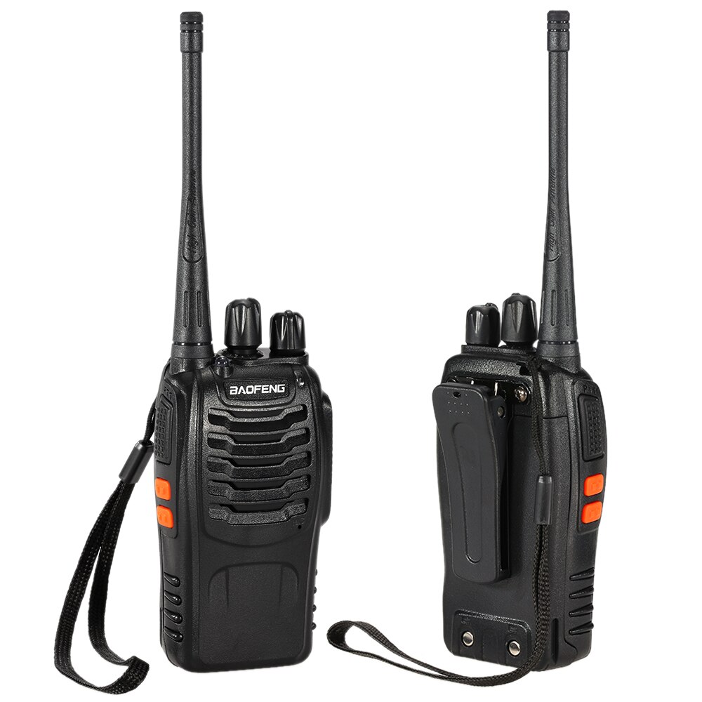 Draagbare Handheld Interphone 16CH FM UHF 400-470 MHz Talkie Walkie Transceiver 2-way Radio Set 1500 mah Batterij Zaklamp