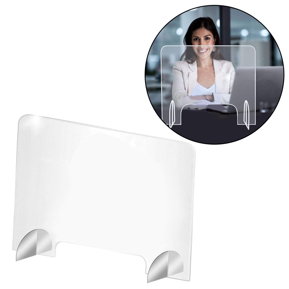 Window Counter Sneeze Guard Divider Acrylic Protection Barrier Shield Plate