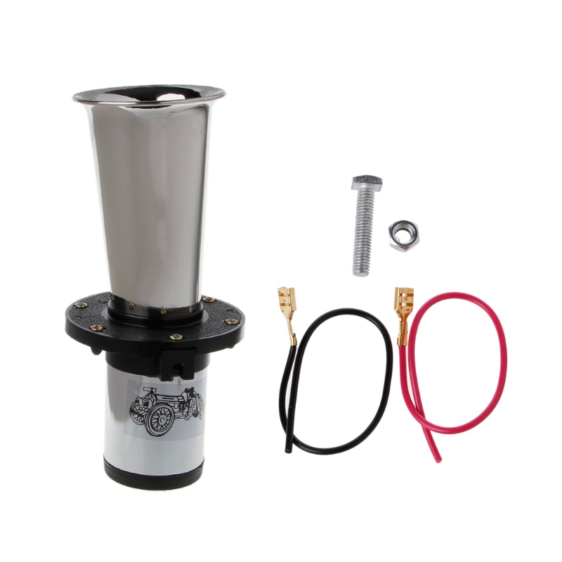 Chrome 12V Antique Vintage vieux Style 110DB Air Klaxon Klaxon sirène Air Klaxon voiture camion