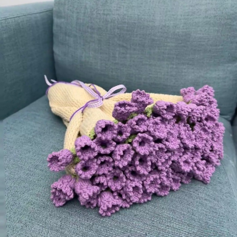 (Productos terminados) Manta tejida hecha a mano con ramo de flores, manta con ramo de rosas, manta suave tridimensional para abrazar flores: Gris oscuro