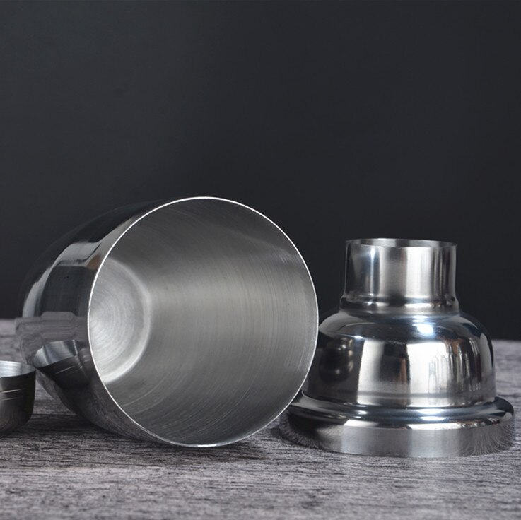 Rvs Cocktail Shaker Mixer Wijn Martini Boston Shaker Voor Barman Drinken Party Bar Gereedschap 250 ML 350 ML 550 ML 750 ML