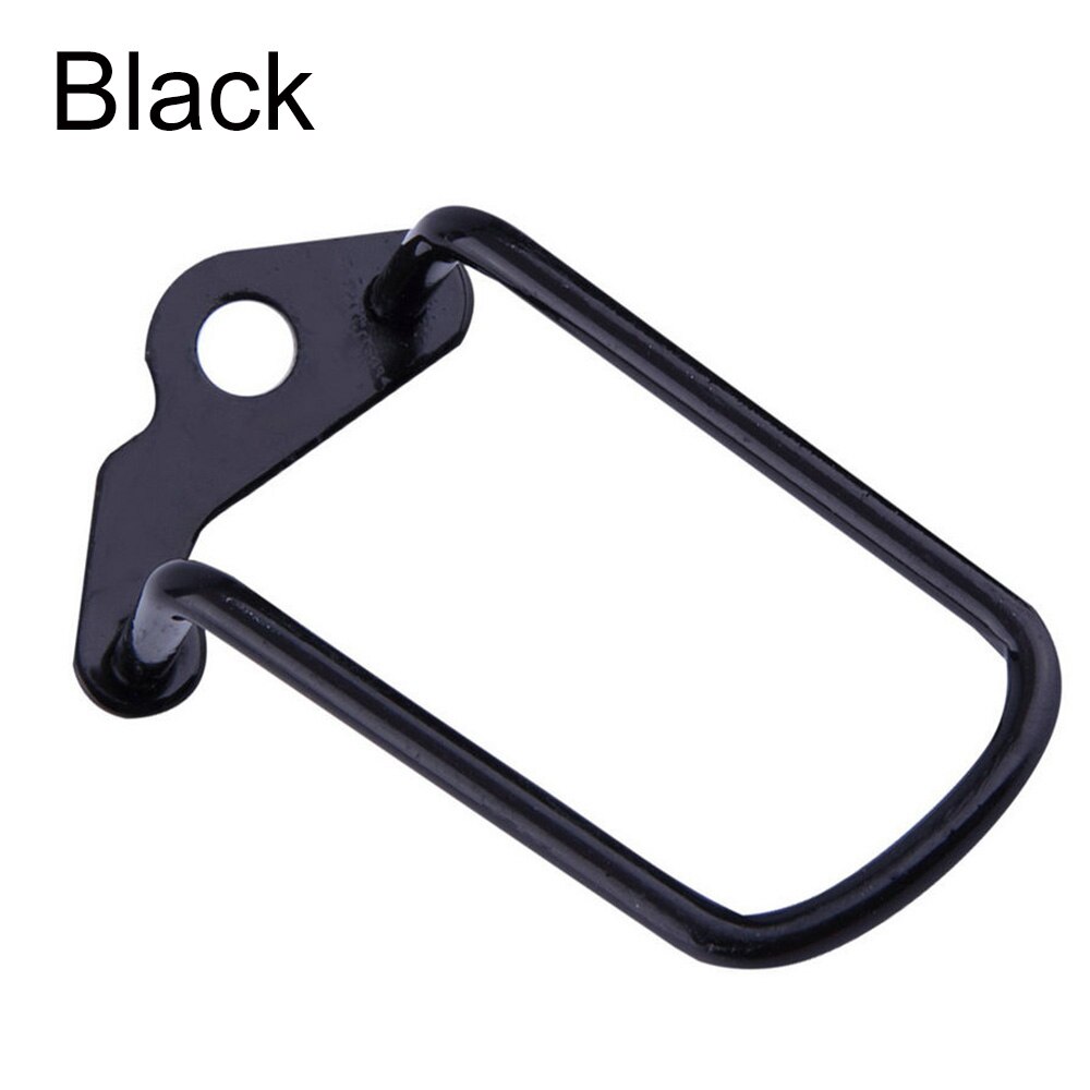 1 PC Verstelbare Stalen Zwarte Fiets Mountainbike Gear Achter Derailleur Chain Stay Guard Protector Outdoor Fietsen Accessoires: Default Title