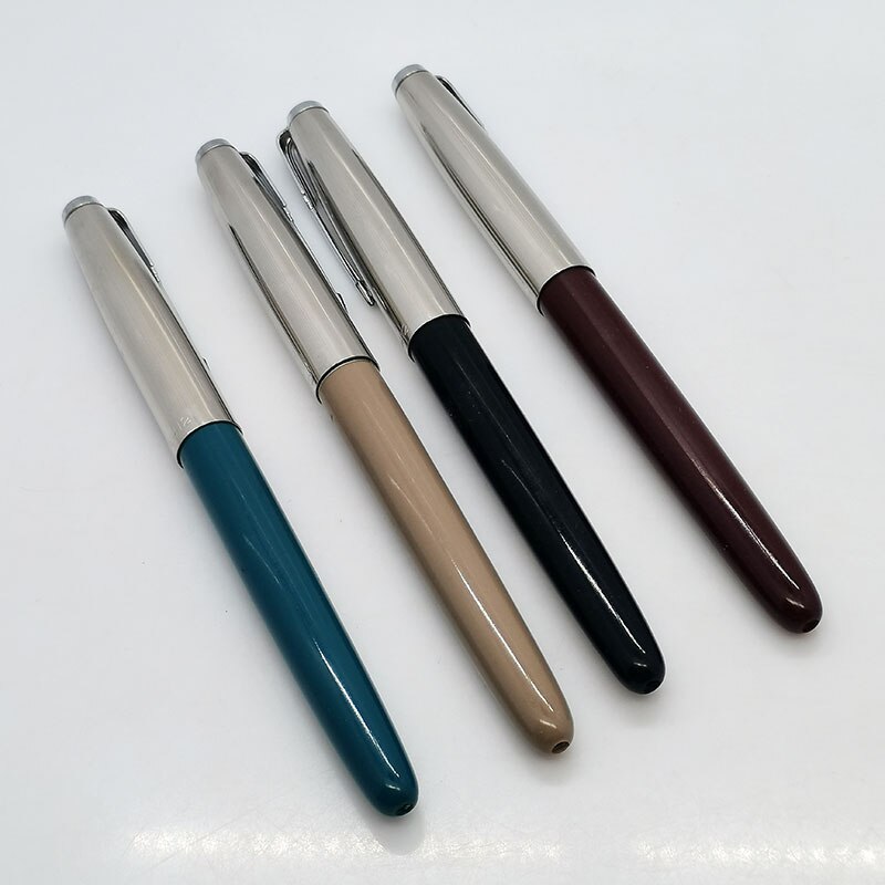 Stylo plume Vintage Hero Yong Sheng 412, de papeterie d&#39;écriture à pointe Fine pour étudiants utilisant les années 1990