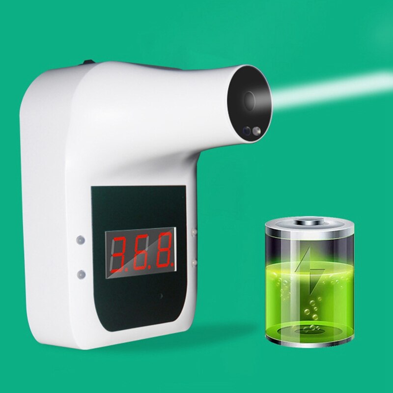 Non-Contact Automatic Infrared Thermometer High-Precision Clinical Thermometer Wall-Mounted Temperature Measurement Tool
