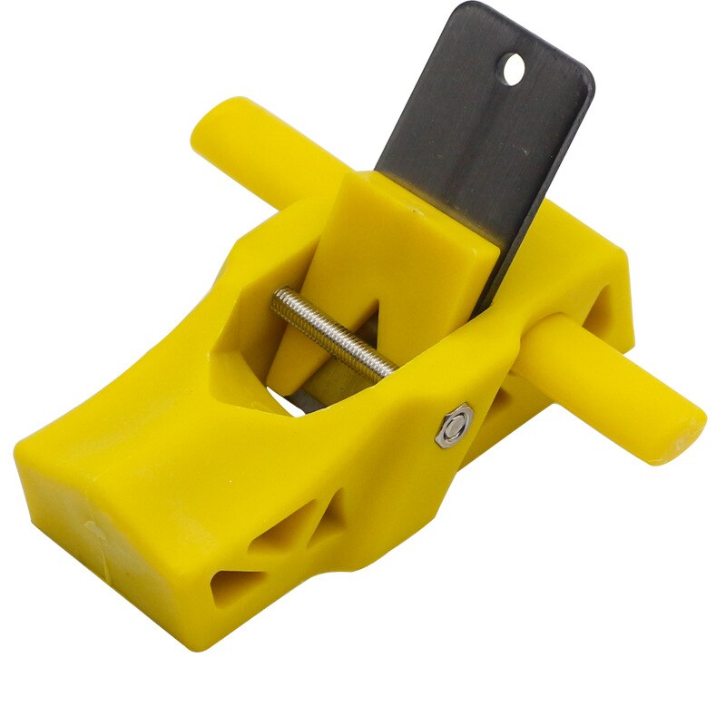 1Pc Woodworking Hand Planer DIY Angle Cutter Easy Cutting Bearing Steel Blade Bottom Edge Annatto planing Carpenter Tool: 108mm Yellow
