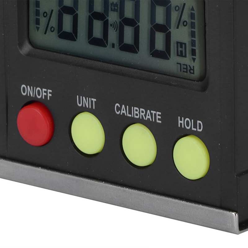 Electronic Level and Angle Gauge Digital Protractor Inclinometer Magnetic Digital Angle Gauge Angle Finder Battery Powered for