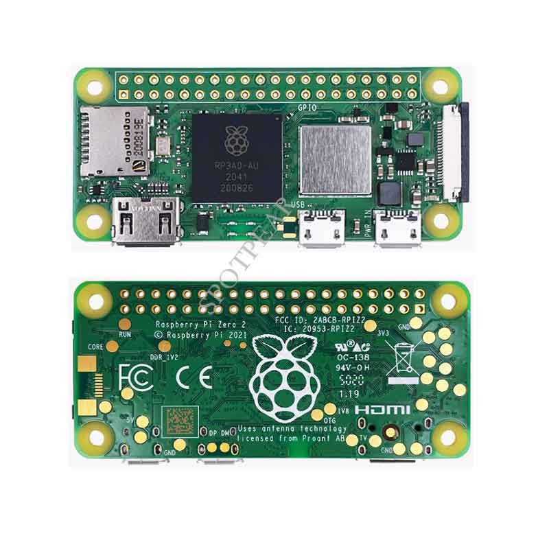 Himbeere Pi Null 2W Entwicklungsboard RPI Pi0 2W