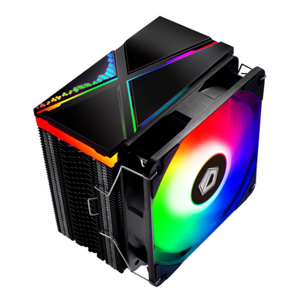 ID-COOLING SE-234 ARGB CPU Cooler Fan 4 Heat Pipes Cooling Heat Sink Radiator for Computer Case Chassis