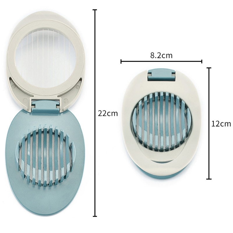 KitchenAce Multifuctional Egg Slicer & Cutter Sectioner Cutter Mold Kitchen Splitter Gadgets Shaping Gitchen Gadgets Ferramentas