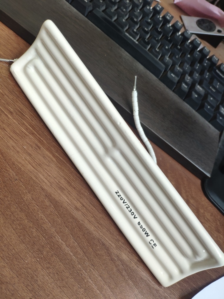 Curved ceramic heating plate far infrared heating plate 60*240 BGA repair table suction machine