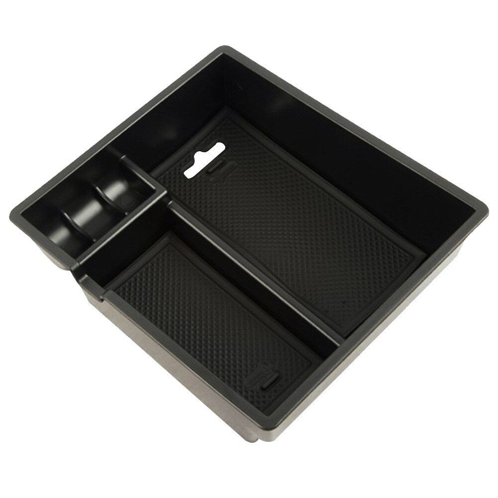 Organizador de accesorios para coche caja de reposabrazos para almacenamiento de Interior de ABS de coche, guantera central, guantera, inserto para Infiniti Q50 Q50L