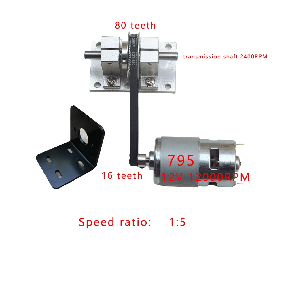 diy spindle assembly, increasing torque, bead machine, table saw, table drill: Grey