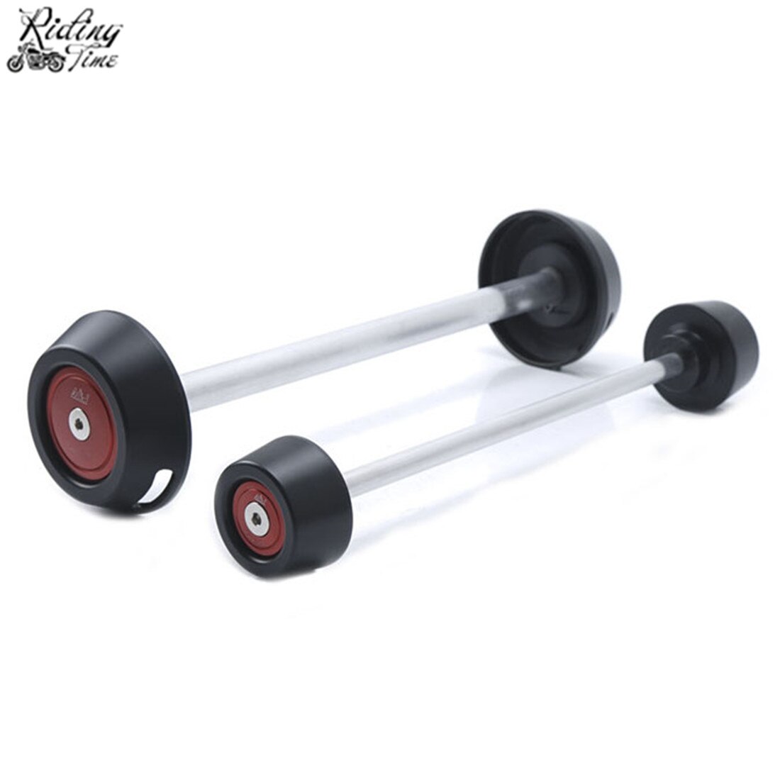 Motorcycle Front Rear Axle Fork Wheel Sliders Protector For Ducati Multistrada 1200 1200S 1260 Diavel X-Diavel: Red