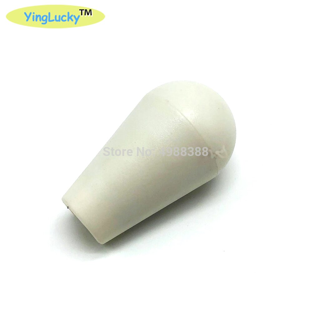 1 pcs Arcade Ersatz TopBall Fledermaus top ball Runde für Arcade ZIPPY SANWA SEIMITSU Jamma Arcade Joystick: Oval white