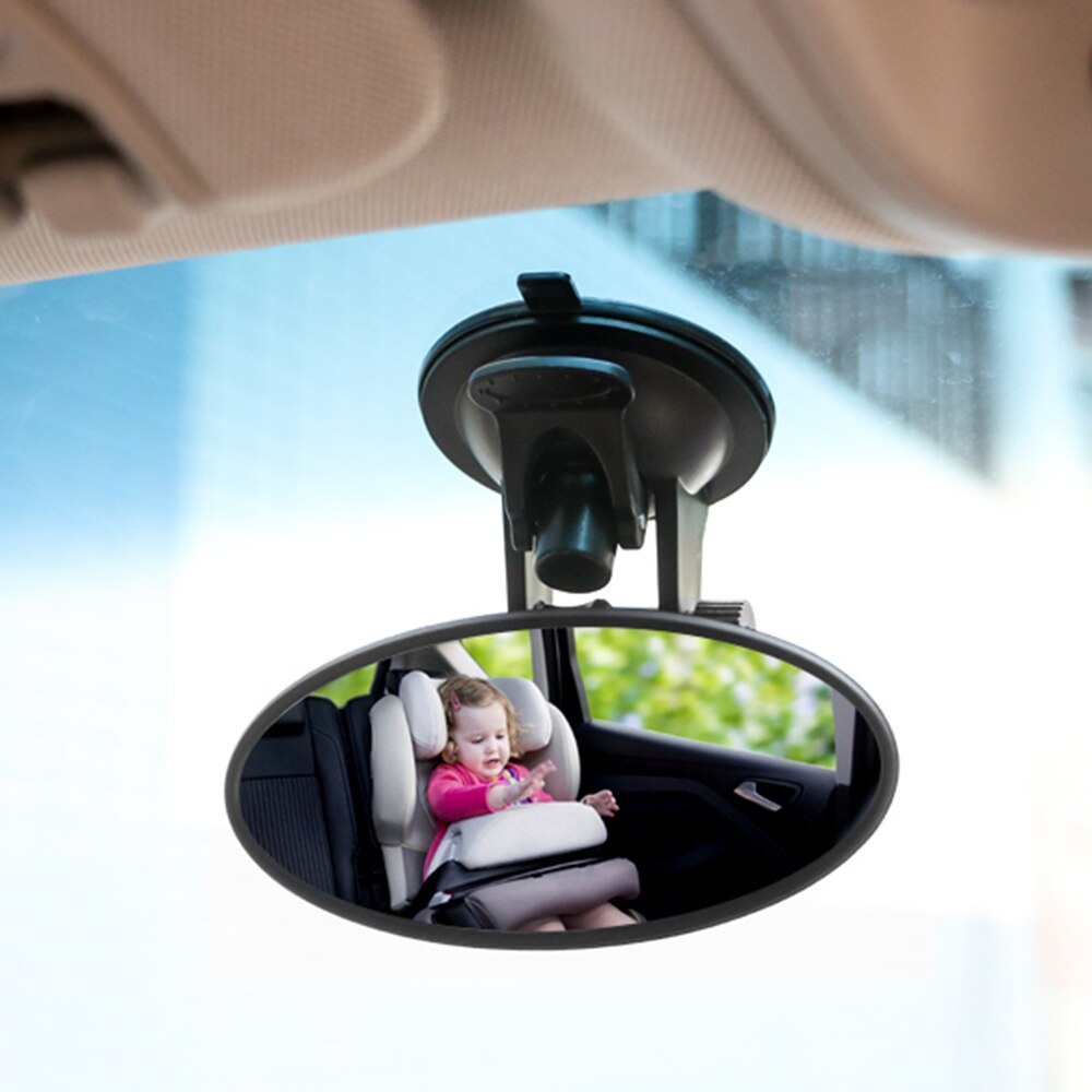 Car Mirror Rear View Mirror Wide View Suction Cup Mirror Car Styling For Tesla Model 3 VW Toyota Peugeot