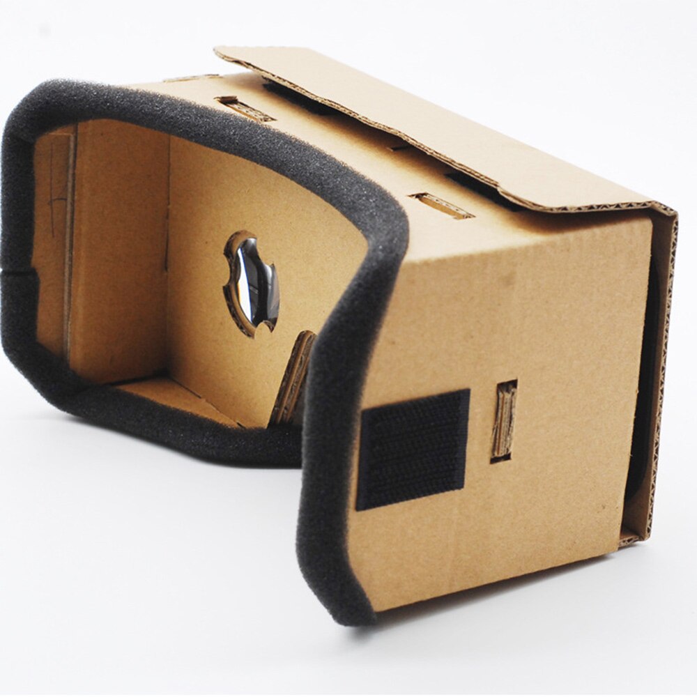 Google Kartonnen Vr Doos Diy Vr Virtual Reality 3D Glazen Magneet Vr Box Controller 3D Vr Bril Voor Iphone Samsung