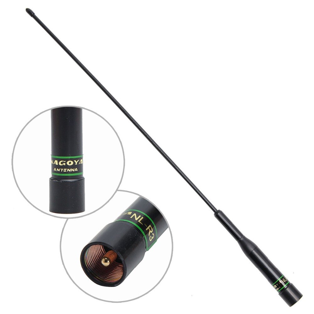 NAGOYA NL-R3 Dual Band 144/430MHz 2.5/3.5 dB Antenna for QYT KT-8900D KT-7900D Baojie BJ-218 BJ-318 Mobile Radio