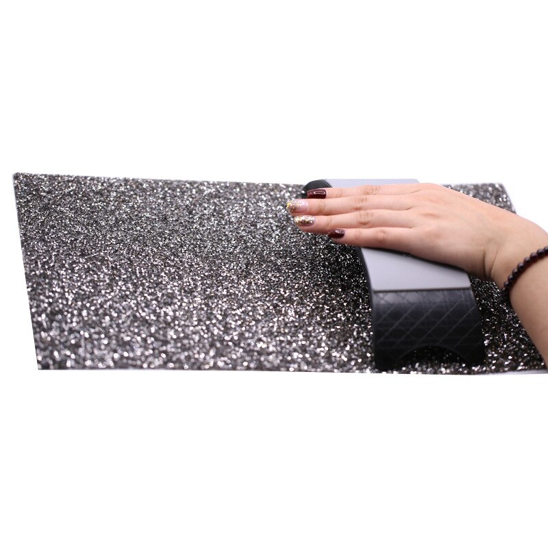 ANGNYA 1Pc luksusowy welur pełna diamentowa tarcza mata/luksusowy ekskluzywny gwóźdź Sztuka ręcznie poduszka poduszka podstawka na lakier robić paznokci miękki podłokietnik