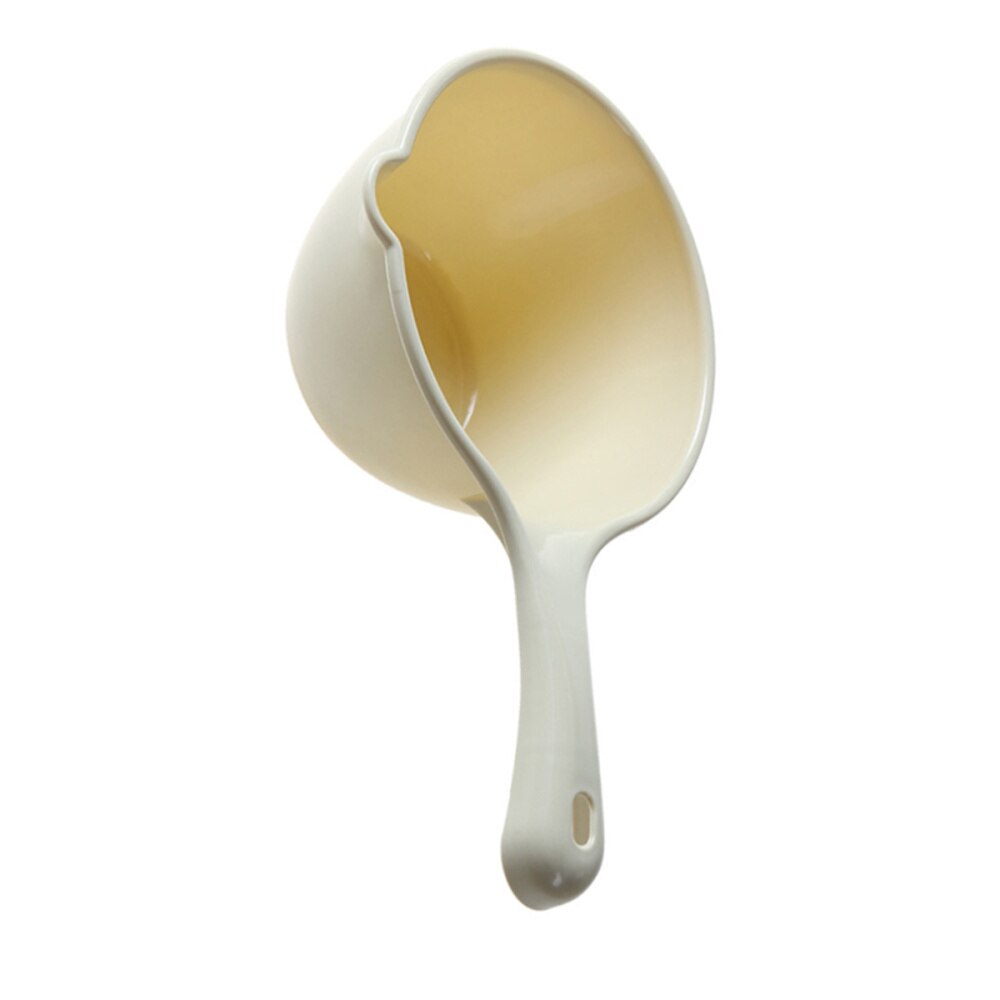 1Pc Plastic Water Ladle Bathing Bailer Water Dipper Spoon for Home Restaurant Kitchen Blue