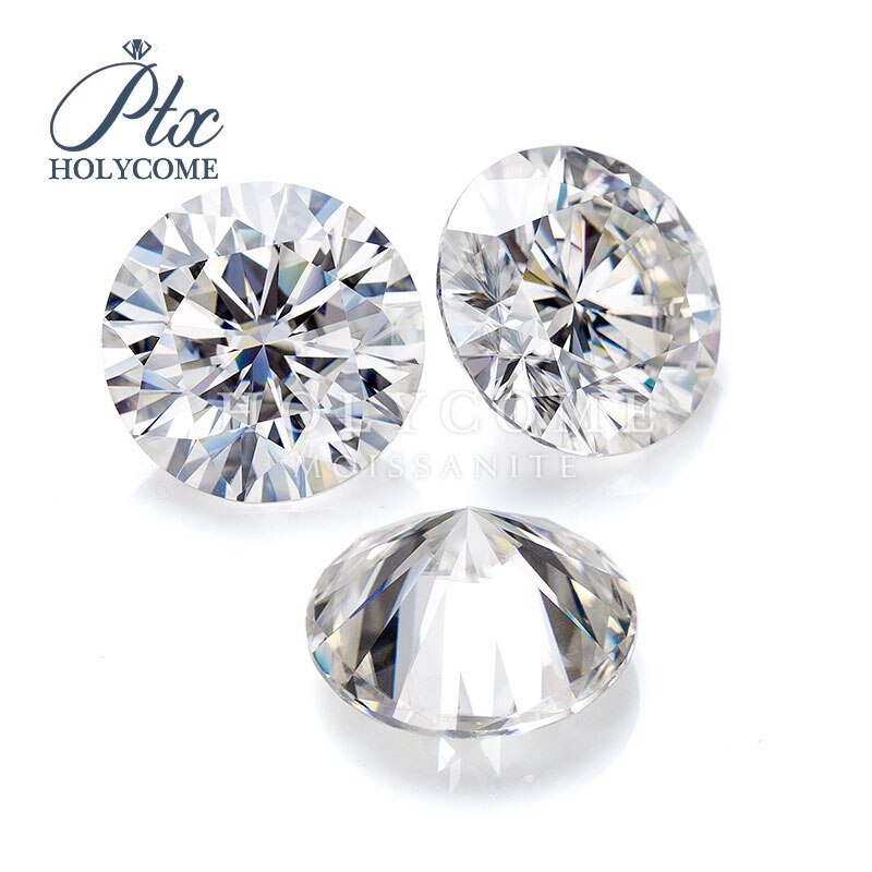 3.5mm biały okrągły skaleczenie luźne diament D 2020 aktualności VVS1 syntetyczny moissanite biżuteria hurtowych dostawca akceptowane dostosowane usługi