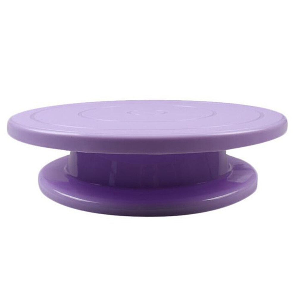 Round Cake Stand Anti Skid 10 Inch Parts Scraper Equipment Baking Tools Decorating Rotary Table Plastic Cake Turntable: A4