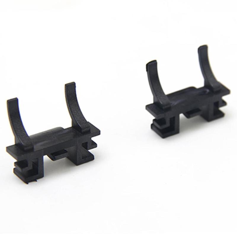 Alloyseed 2 stk bil  h7 led forlygte pære base adapter nærlys forlygte montering til land rover discovery fiat 500 /  ford focus