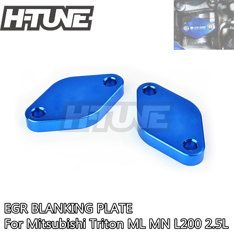 H-TUNE Egr Blok Blanking Plaat 4X4 Accessoires Voor Triton Ml Mn Diesel 2.5L 05-14
