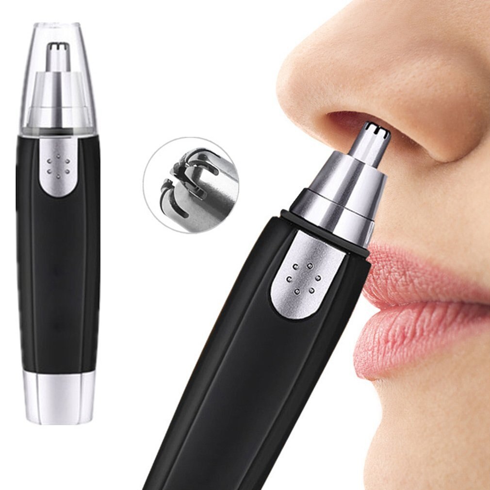 Electric Nose Ear Hair Trimmer Nasal Shaver Hair Removal Shaver Clipper For Men Women Quick Safe Nasal Hair Trim Remover Kit