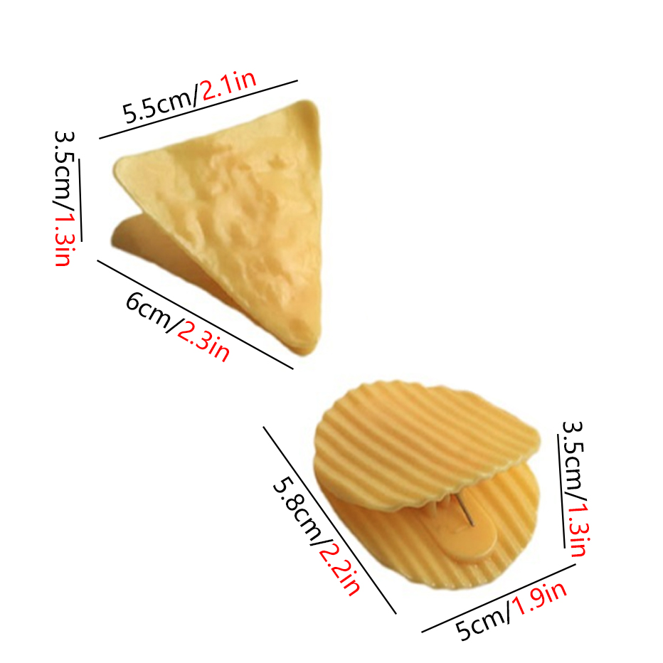 Potato Chips Clip Bag Clips Food Seal Clip Storage Snack Sealing Clip Food Packaging Sealer Plastic Clip