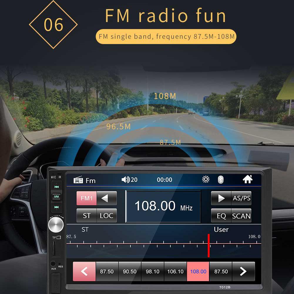 Auto Multimedia Speler Autoradio MP5 Muziekspeler Touch Screen Video Bluetooth MP5 Speler Auto Radio Multimedia Speler