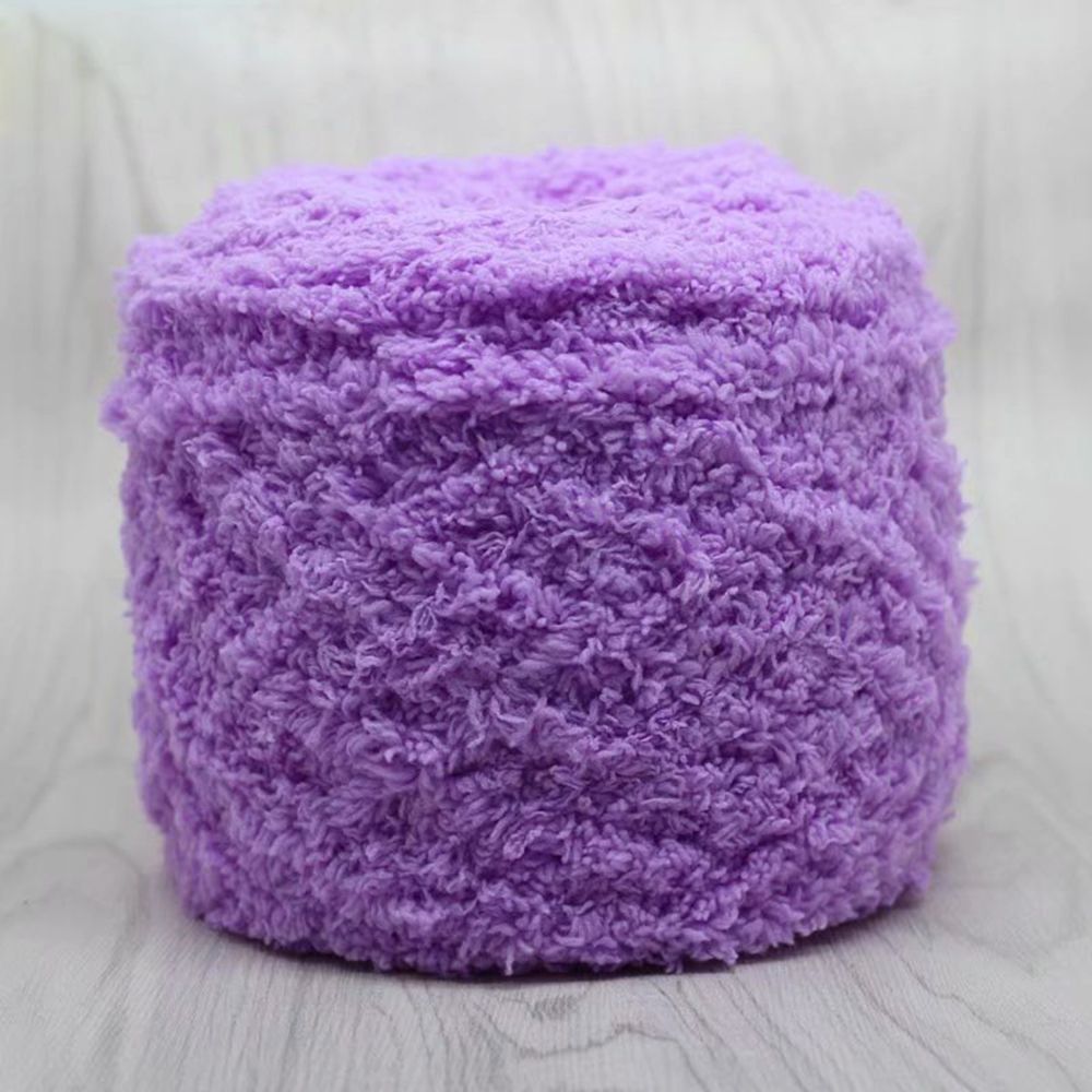 Household Products Hand Knitting Baby Hand-made Wool Crochet Coral Wool Yarn: light purple