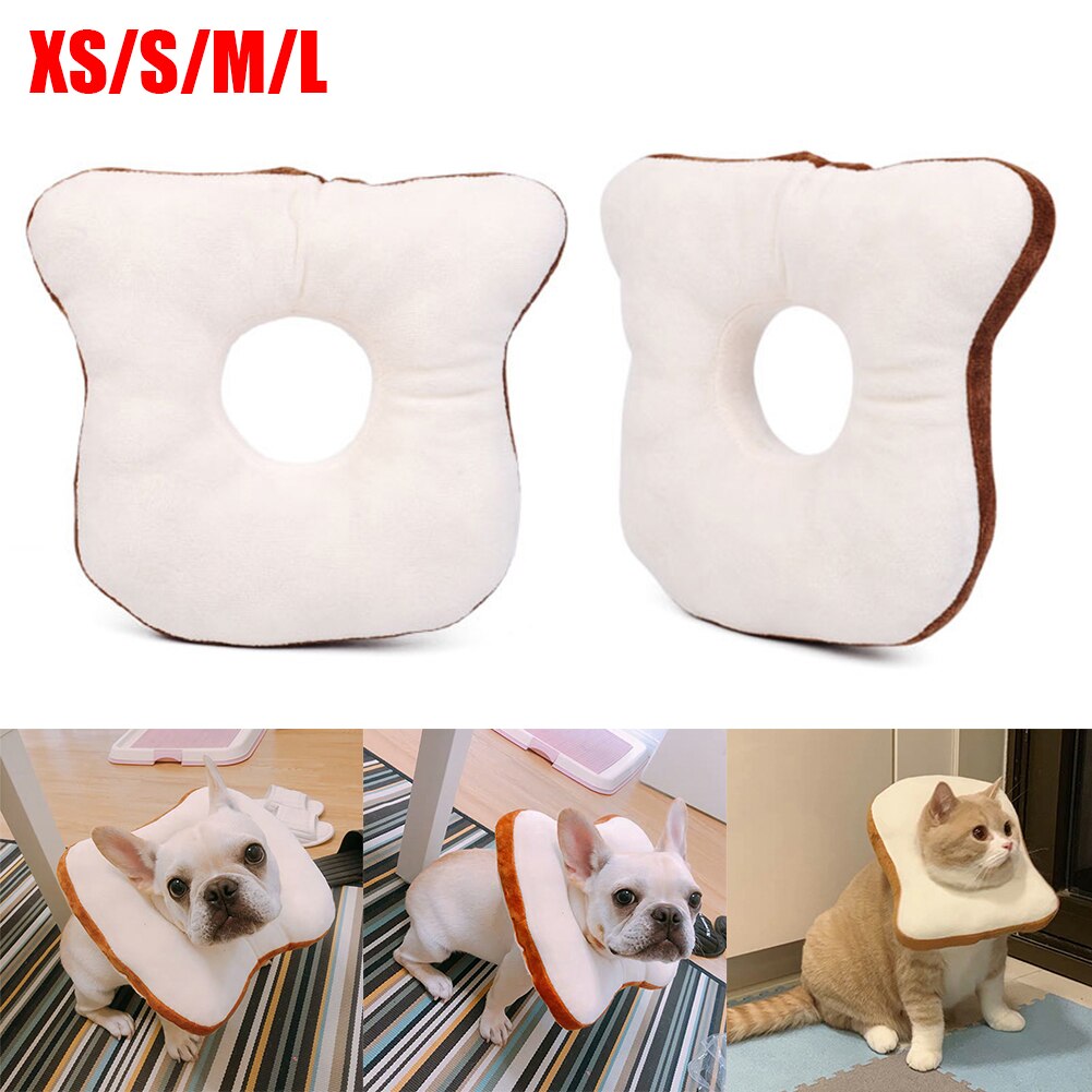 Adjustable Bread Shape Pet Protective Collar Dog Neck Cone Recovery Cone Anti-Bite Surgery Wound Healing Cat Dogs Collar