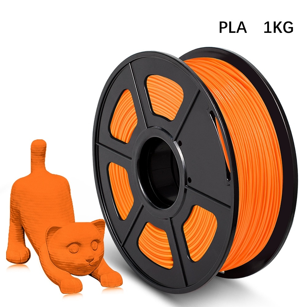 3D Filament Pla 1Kg 1.75Mm Voor Fdm 3D Printer Ora... – Grandado