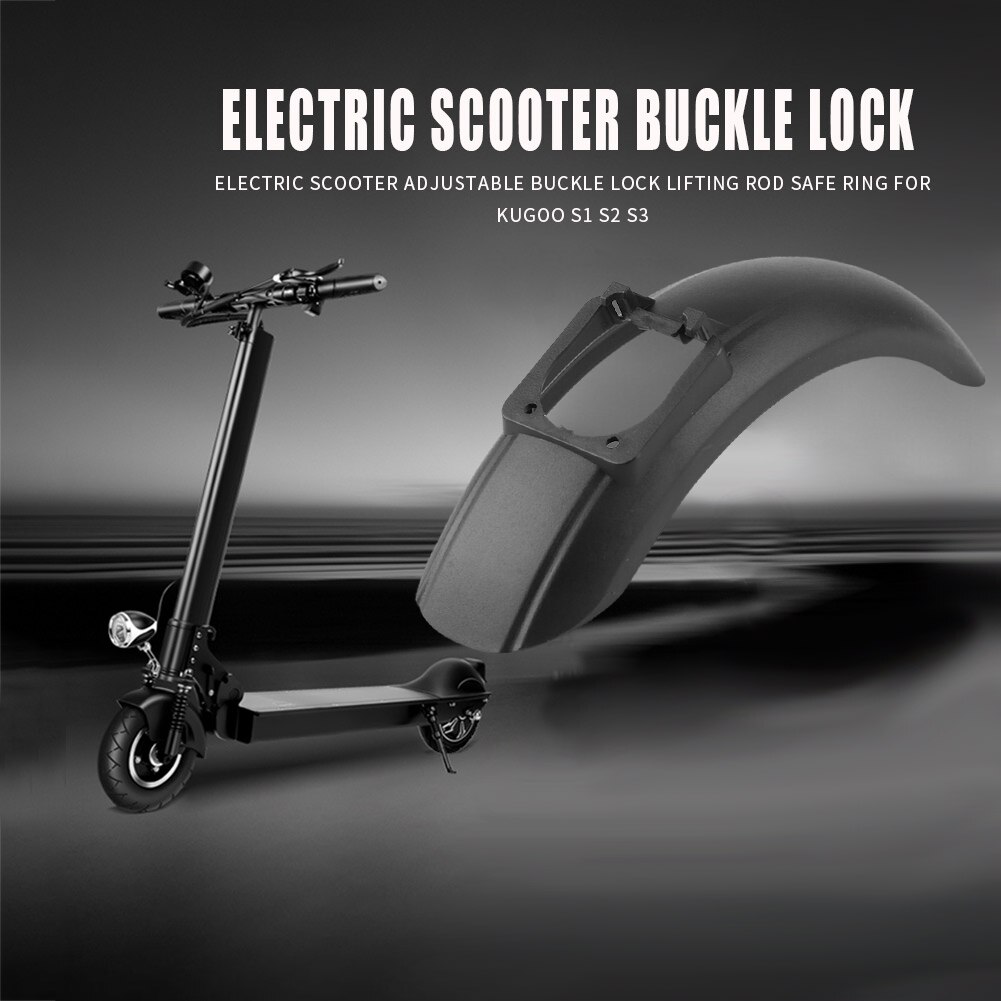 1Pcs Elektrische Scooter Voorspatbord Skateboard Voor Kugoo S1 S2 S3 Abs Front Band Band Splash Fender Guard Voor kugoo S1 S2 S3