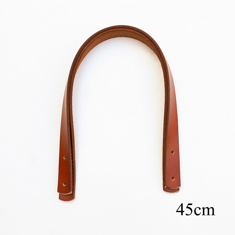 2 Stuks 35Cm 45Cm 60Cm Effen Kleur Vervanging Riem Tas Schoudertas Riem Tas Handvat Schouderriem 1 Paar Tas Accessoires: Bruin / 35cm