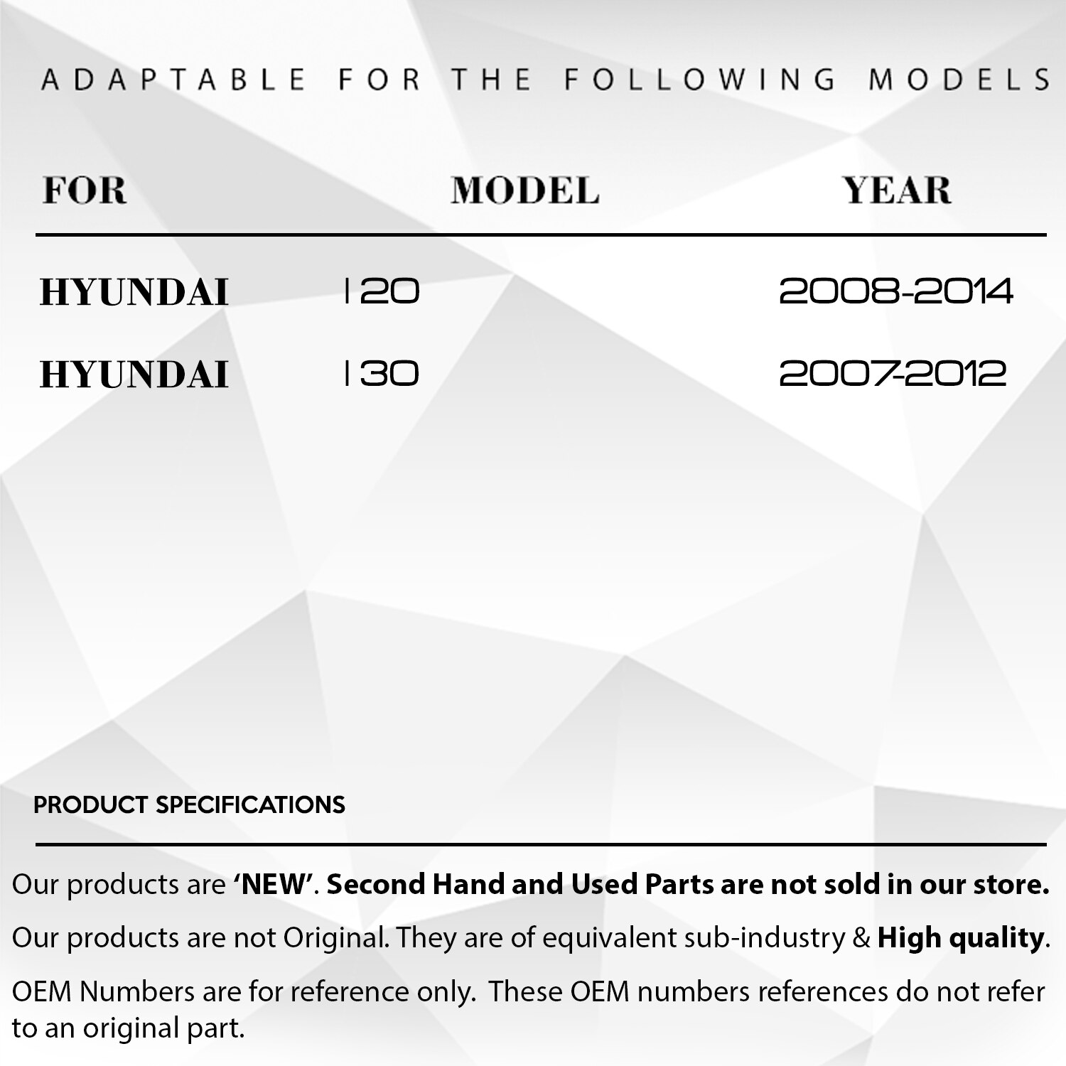 Door Lock Actuator Repair Gear For Hyundai I20 i20