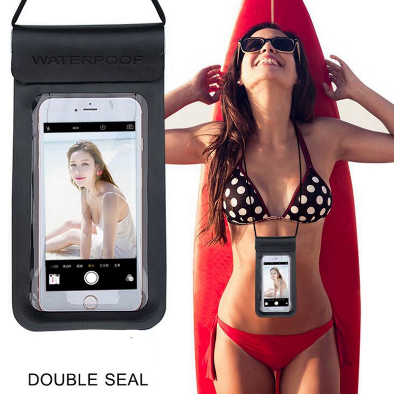 Waterdichte Tas Telefoon Pouch Cover Mobiele Case Strand Outdoor Zwembad Snorkelen Tas Voor Mobiele Telefoon