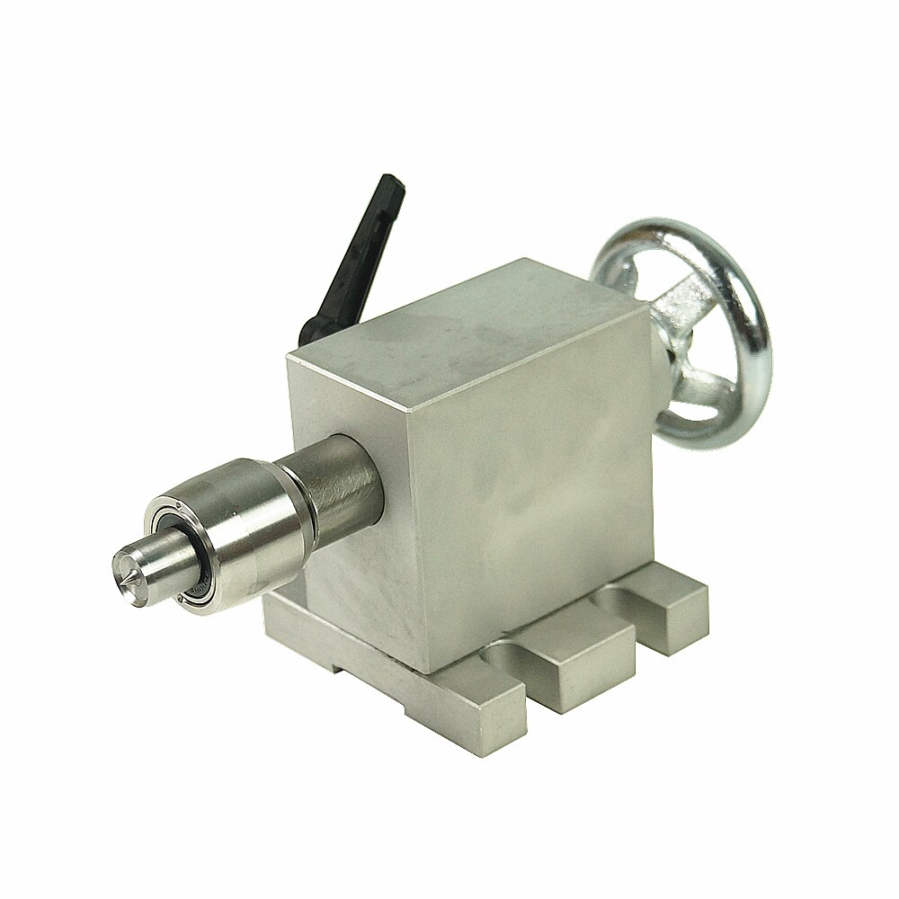 Eje rotativo cnc, contrapunto de actividad en contrapunto MT2, máquina de grabado del torno, Portabrocas