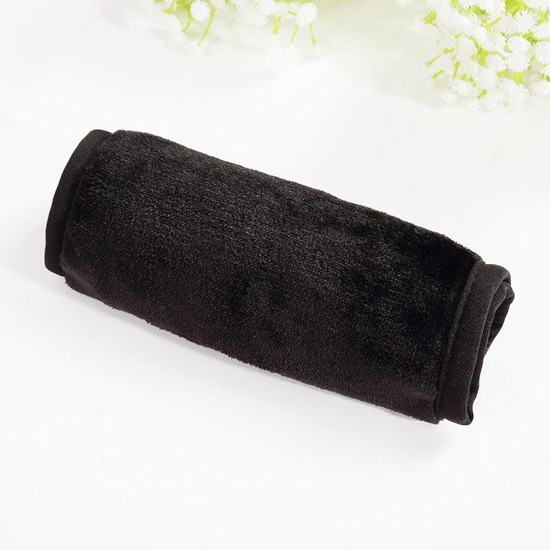 40*17cm mikrofiber makeupfjerner genanvendelige makeup viskelæder håndklædefjerner servietter behøver ikke renseolie: Sort