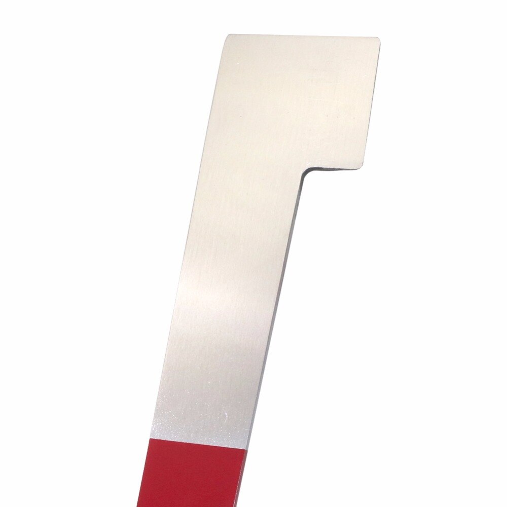 Bijenteelt Equipmentc Rood 26.5Cm Roestvrij Bijenkorf Tool Frame Lifter En Schraper J Vorm Haak Imker Tool Schrapen Mes