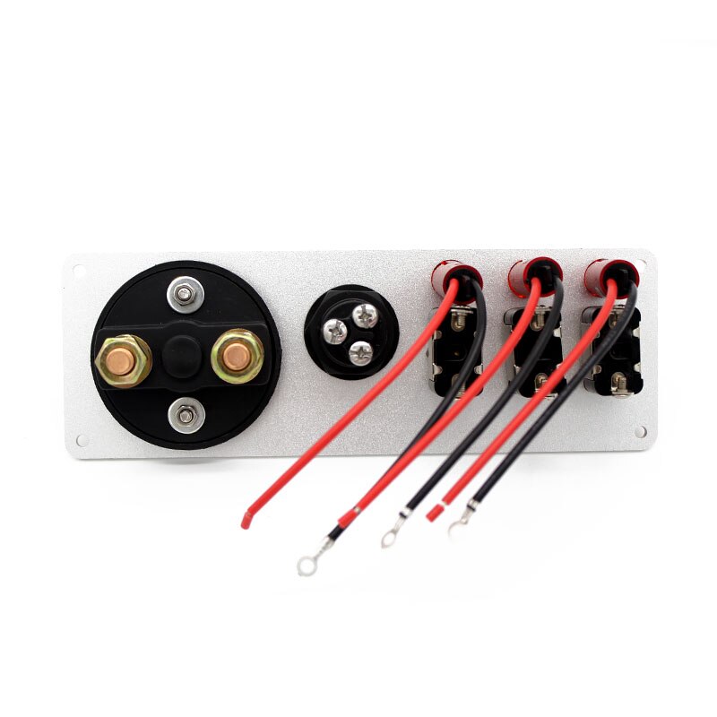 12V Racing Ignition Switch Panel LED Toggle Ignition Switch Panel Engine Start Button Kit