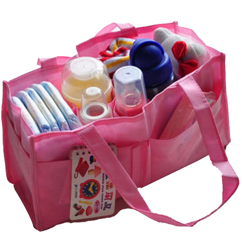 2 Kleuren Portable Baby Luier Nappy Changing Bag Inserts Handtas Organizer Pouch Opslag