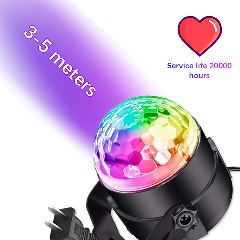 1Pcs Disco Bulb Lamp LED Stage Effect Light Rotati... – Grandado