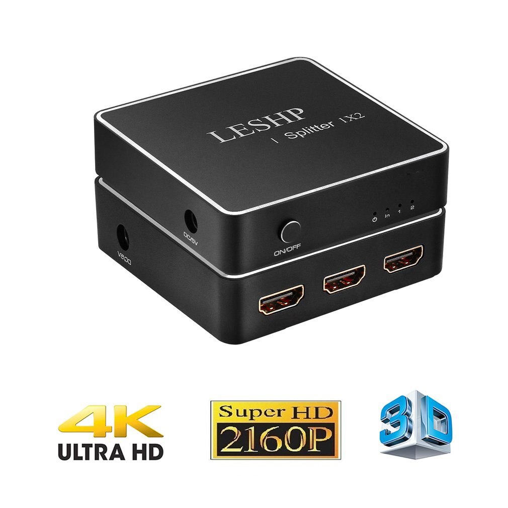 Leshp Router Leshp-Divisor compatible con HDMI 2,0 1X2, compati... – Grandado