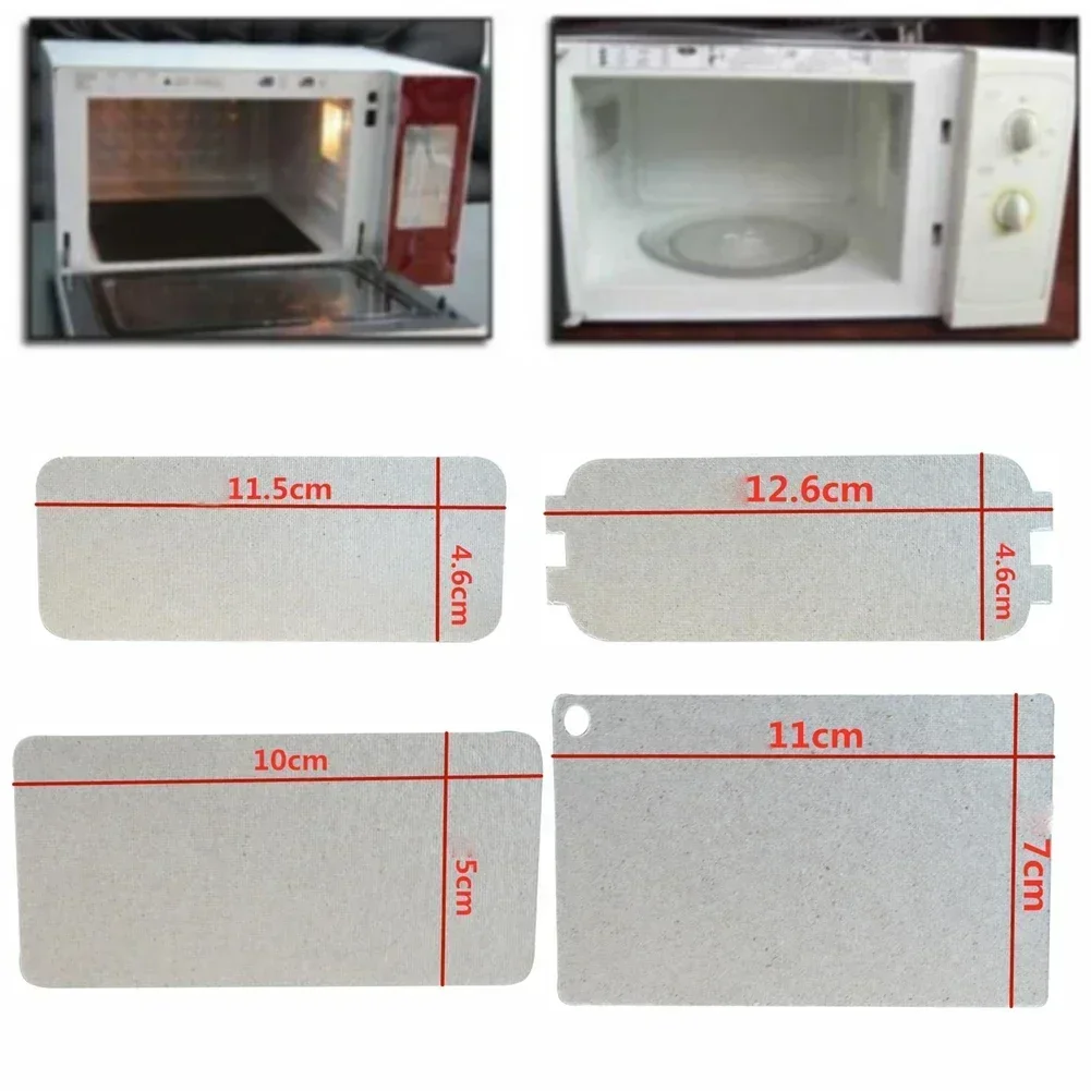 Hojas de placas de mica para horno microondas, hoja de mica, guía de ondas, cubierta de guía de ondas, placas, piezas de electrodomésticos