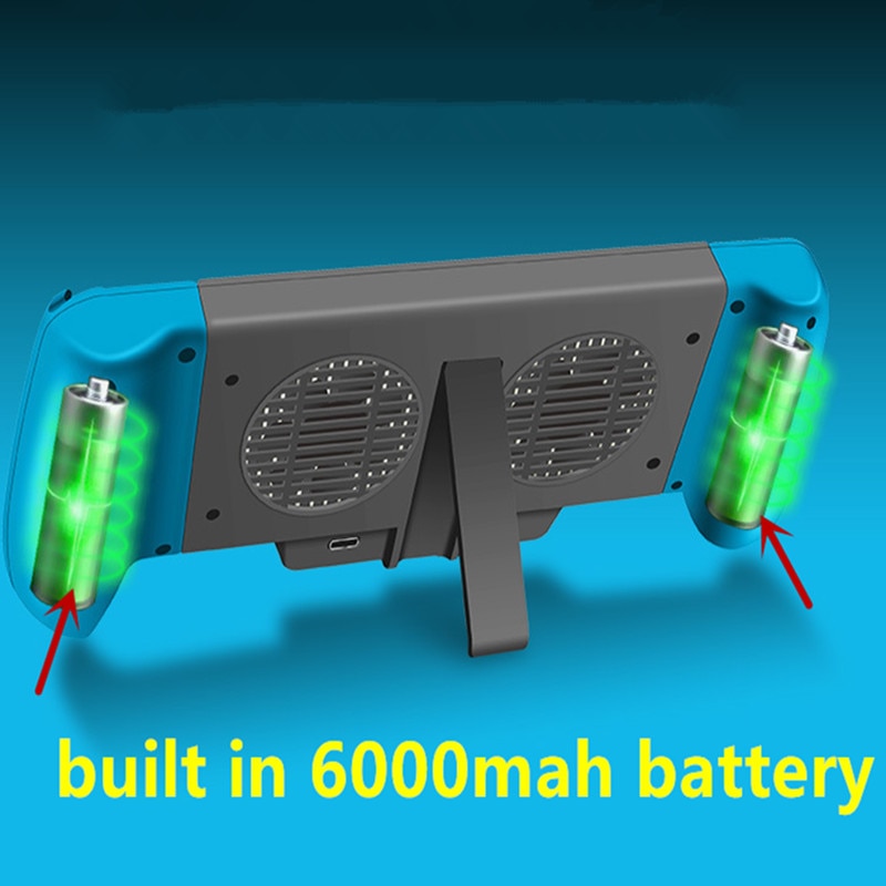 Support de charge à poignée support de refroidissement refroidisseur ventilateur support de chargeur pour Nintendo Switch et commutateur ntint Lite Mini batterie intégrée