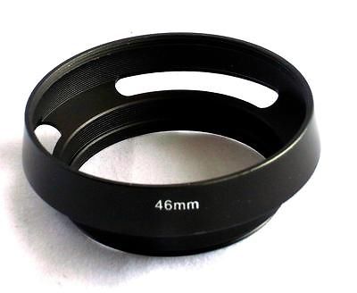 46mm Metal Lens Hood for Leica Olympus Panasonic Lumix 20mm F1.7 14mm F2.5 MH-46