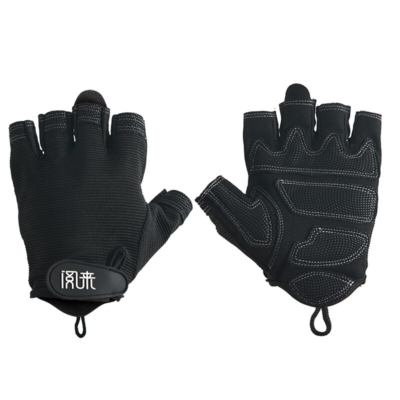 1 Pair Fitness Gym Camouflage Gloves Women Man Weightlifting Outdoor Palm Protection