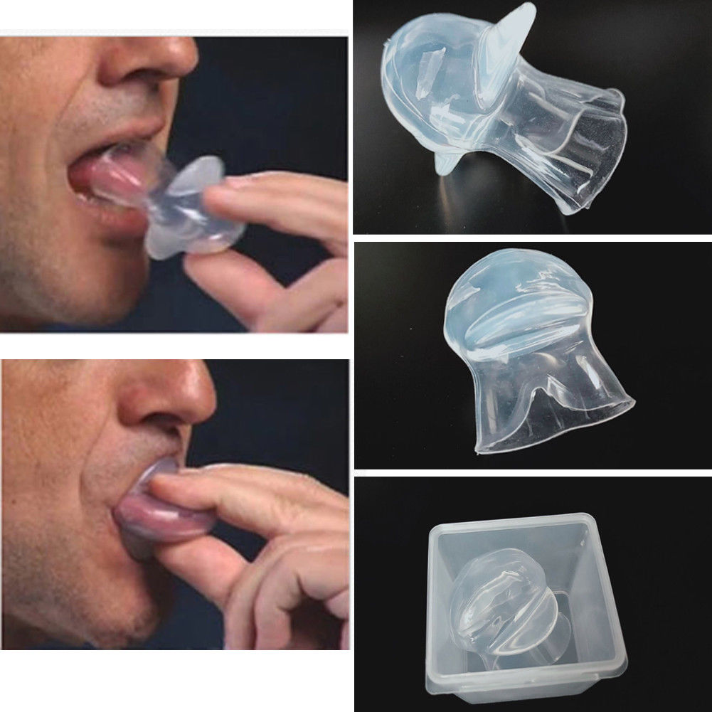 Advanced Snore Stopper Tongue Retainer Aid Device Anti Snoring Tongue device Includes a Protective Case